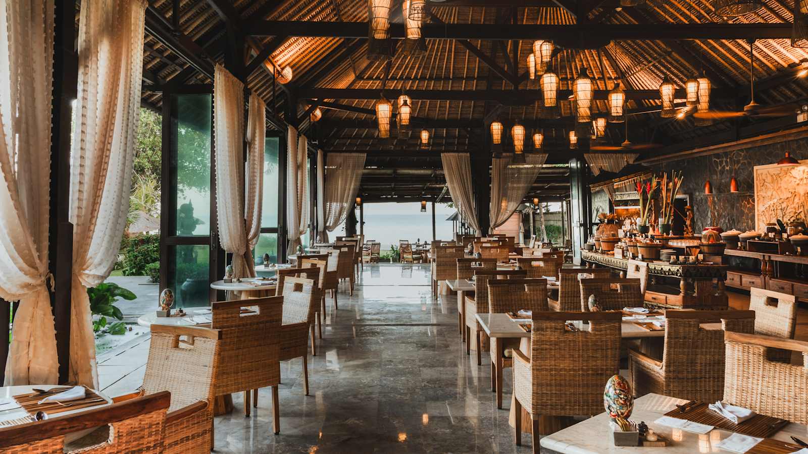 Jimbaran Puri, A Belmond Hotel, Bali のレストラン