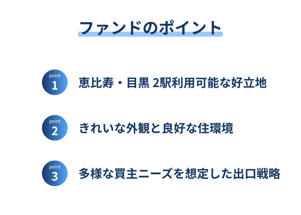 REALE1号 恵比寿一棟レジデンスの3つのポイント